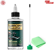 Silicone Treadmill Belt Lubricant 4.2ozHigh Temp Resistant w/ Applicator Tubes