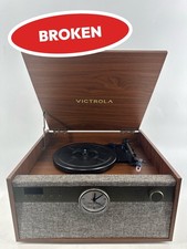 BROKEN Victrola Century Signature Bluetooth Turntable VTA-835SB Walnut 2