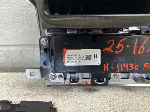 2023 INFINITI QX80 Audio Temperature Control OEM Part Number 25391JL1A - Picture 7 of 8