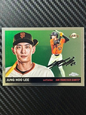 Jung Hoo Lee - 2025 Topps Chrome Platinum - #106 Giants