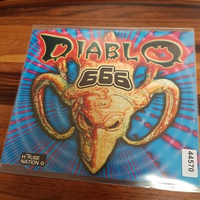 666 diablo VG+/VG+ (MCD, Electronic, House Nation)