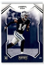 2021 Panini Playoff Jabril Cox RC #284 Dallas Cowboys