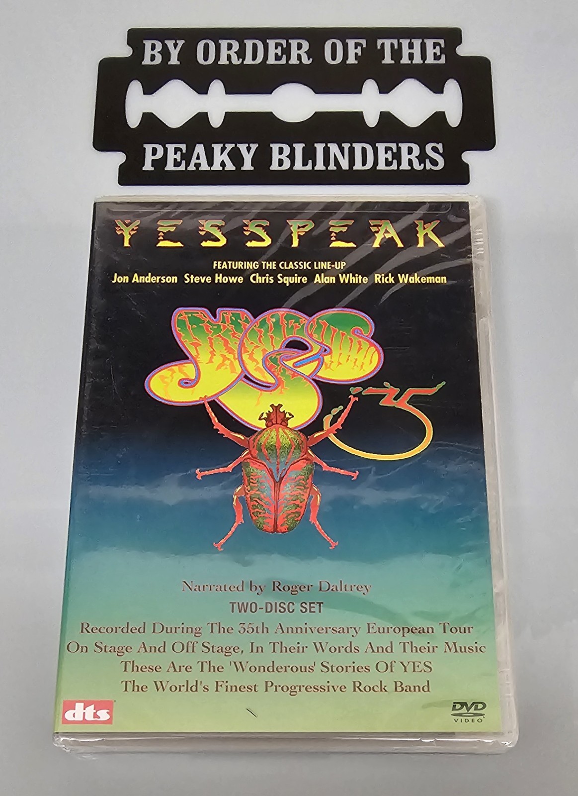 YESSPEAK DVD 35TH ANNIVERSARY EUROPEAN TOUR
