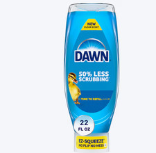 Dawn Ultra EZ Squeeze Dish Soap Original 22 fl oz Grease Cleaning