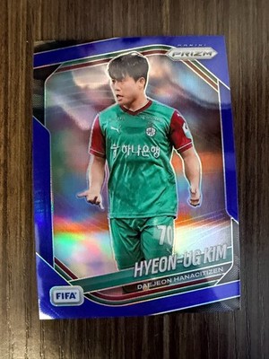 2025-26 Panini Prizm FIFA Hyeon-Ug Kim Blue PRIZM  /199 - Daejeon Hanacitizen