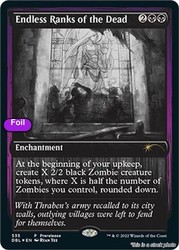 Endless Ranks of the Dead #535 Prerelease Promo Foil