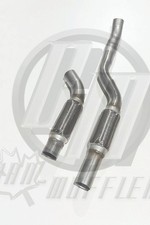 Ford Edge 2.7l Turbo Exhaust Flex Pipes 2015-2018 Stainless Includes Clamps