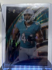 2025 Panini Select - Club Level Chop Robinson #283 White Shock Prizm /799