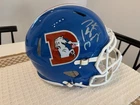 Peyton Manning Autographed Full Size Denver Broncos Throwback Helmet