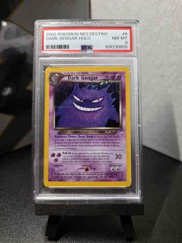 Dark Gengar (Unlimited) graded PSA 8 for sale on eBay