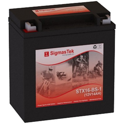Power Max GT16-BS Battery - Replacement Battery by SigmasTek