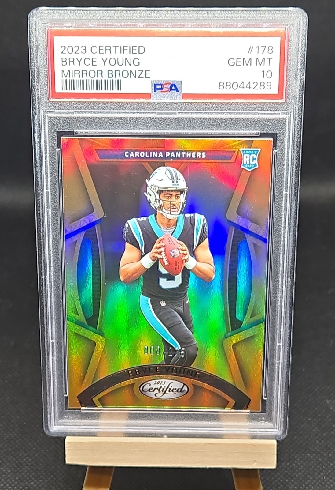 2023 Panini Certified 🔥Rookies🔥Bryce Young🔥 🔥Mirror Bronze /275 (RC)