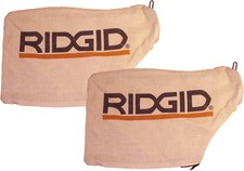 Ridgid R4120 12" Compound Miter Saw Replacement Dust Bag (2 Pack) - 089028007140