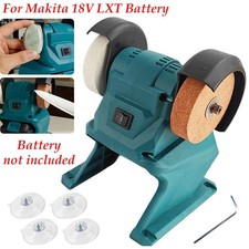 150W Cordless Bench Grinder Polishing Grinding Stone for Makita 18V LXT Battery