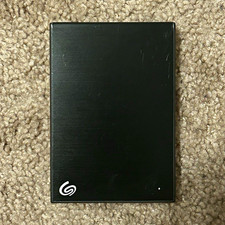 Seagate 4TB Backup Plus Portable USB 3.0 Hard Drive Black, Tested & Works