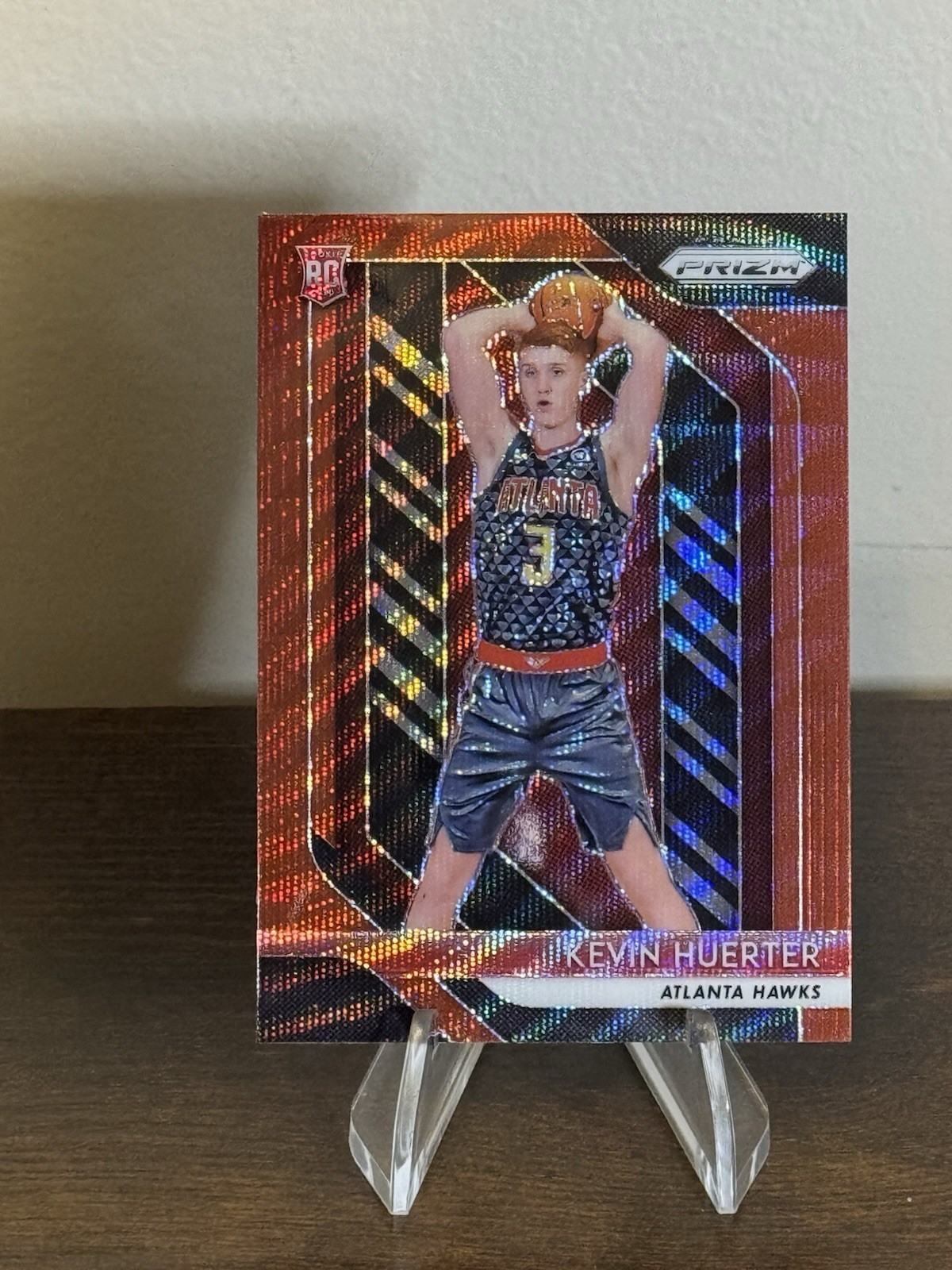 2018-19 Prizm Kevin Huerter RC Ruby Wave