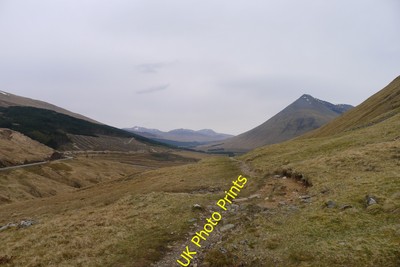 Foto 6x4 Verlassen des Tay-Einzugsgebiets Clifton \/NN3230 The West Highland Way c2016