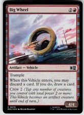 Big Wheel Foil 679 Commander Marvel Super Heroes Magic the Gathering