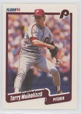 1990 Fleer Terry Mulholland #568 d1f