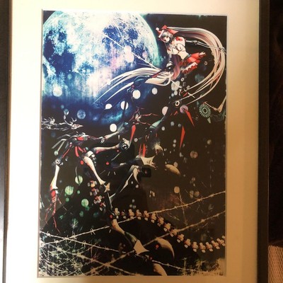 m5 Official Art Print C.E.M.G Christmas Art Print Glass Surface Minor Scratches