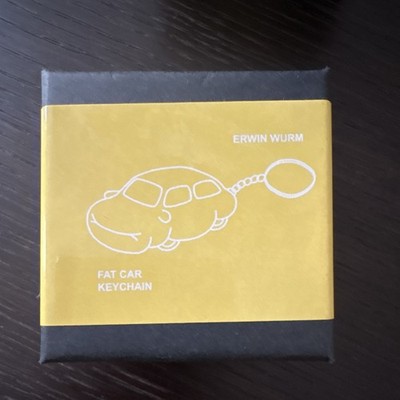 Schlüsselanhänger von Erwin Wurm Fat Car Keychain Key Ring