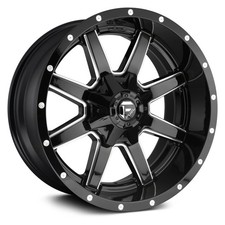 Fuel D610 Maverick Wheel 22x12 -44 8x180 124.2 Black Single Rim