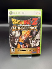Dragon Ball Z Burst Limit Microsoft Xbox 360 CIB No Bonus Disc Tested