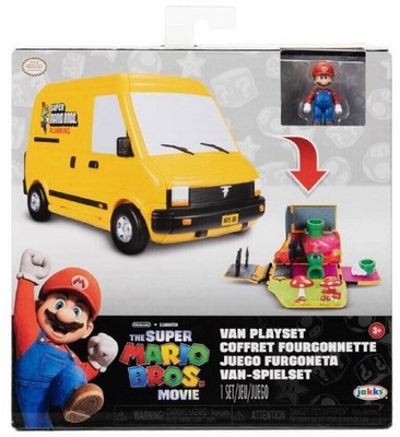Super Mario Bros Movie Van Spielset Mario Figur Nintendo Illumination NEU OVP