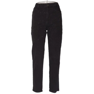 MLN, Jeans, Größe: 42, Schwarz, Baumwolle/Elasthan, Sonstiges, Denim, Damen #Jtp