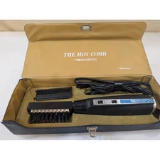 Vintage Remington The Hot Comb Hair Styler w/ Case, Beauty, Retro Hair Tool