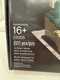 LEGO ARCHITECTURE - FALLINGWATER 21005 COMPLETE WITH ORIGINAL MANUAL AND BOX