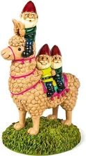 Funny Llama Garden Gnome – Cute Yard Statue, Indoor/Outdoor Décor – BigMouth