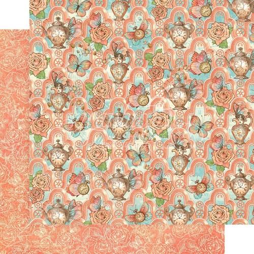 GRAPHIC 45 - IMAGINE - COLLECTIONS EDITIONS - 24 X 12" X 12" SHEETS, STICKERS - Picture 6 of 10