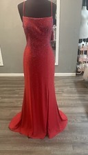 Prom/Formal Gown Red NWT Sz L
