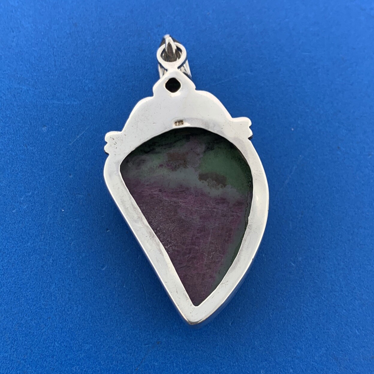 925 Sterling Silver Ruby Zoisite Third Eye Harmon… - image 6