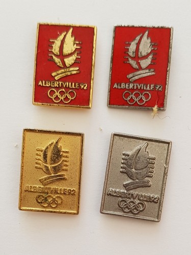Lot 9 pins Kodak JO hiver 1992 Albertville – 6 sports + mascotte + logo – vintage - Collection