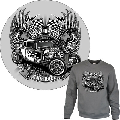 Hot Rod Sweatshirt Auto SpeedShop retro v8 US-Car Garage Shirt Rockabilly *1087