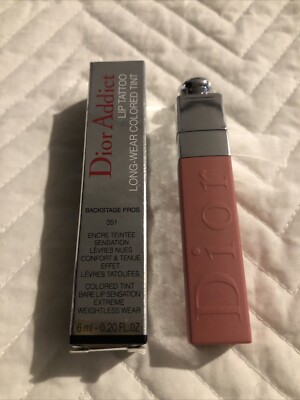 Dior Pink Nude Lipstick Addict Lip Tattoo 351 Natural Nude Lip