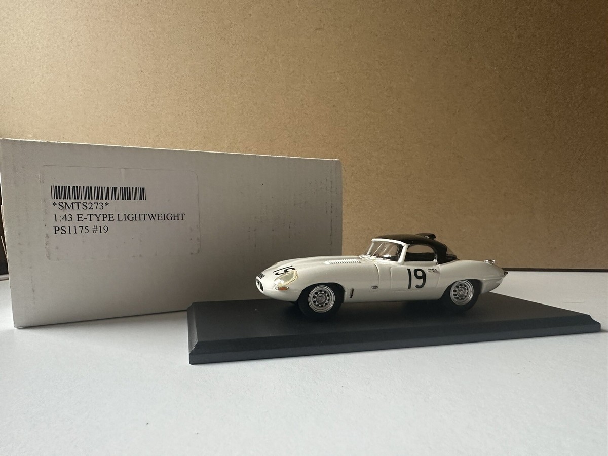 特価 SMTS (1/43) ジャガー E-type Light Weight Scale Model SMTS Jaguar E Type Lightweight No 12 Phil Scraggs Kit