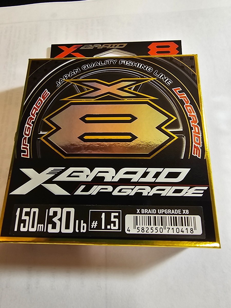 YGK P.E Line X Braid Upgrade X8 200m P.E 1.5 30lb (0463) for sale