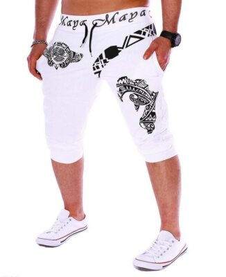 Pantalones Cortos De Chándal Para Hombre Ropa De Calle Hip Hop