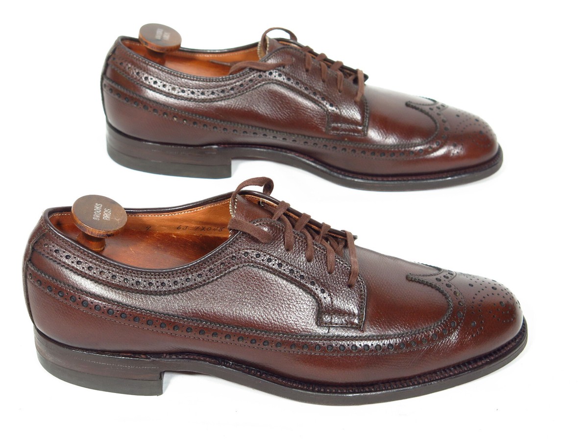 Alden Men's 639 Brown Alpine Grain Long Wing Blucher, 9 A | eBay