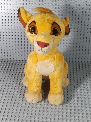TY Sparkle Disney Simba The Lion King 8" Plush Gold Sparkle Eyes