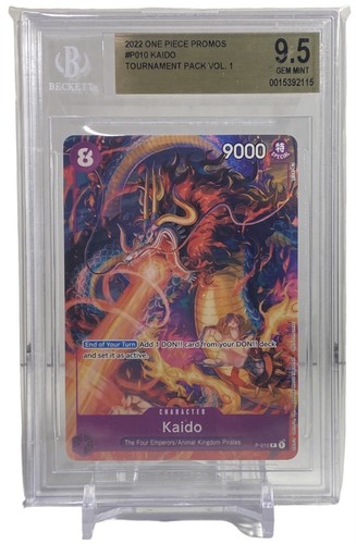 Kaido (Tournament Pack Vol. 1) graded BGS 9.5 for sale on eBay