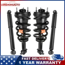 Front & Rear Shocks Struts Absorbers For Chevrolet Tahoe GMC Yukon XL 5.3L 6.2L