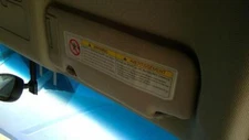Sun Visor NISSAN 350Z Right 04 05 06
