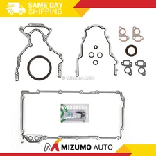 Rear Main Seal Oil Pan Gasket Timing Cover For CHEVY GMC 4.8 5.3 6.0 6.2L V8 OHV