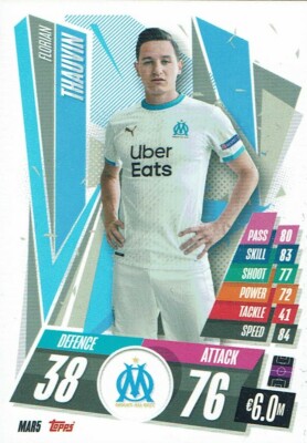 Topps Match Attax Champions League 20/21 Nr. MAR5 Florian Thauvin