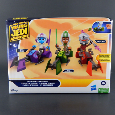 Hasbro Star Wars Young Jedi Adventures Speeder Challenge Pack | eBay