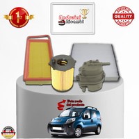 Set Service 4 Filter Peugeot Bipper 1.4 Hdi 50KW 68CV Von 2008->